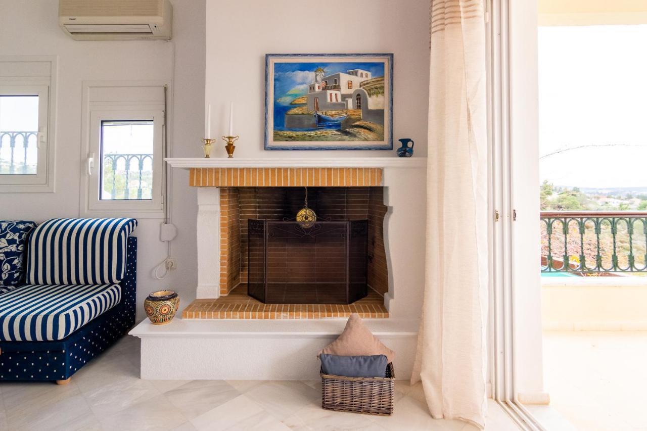House With Amazing Ocean View And Patio - Pool Villa Porto Heli Exterior photo